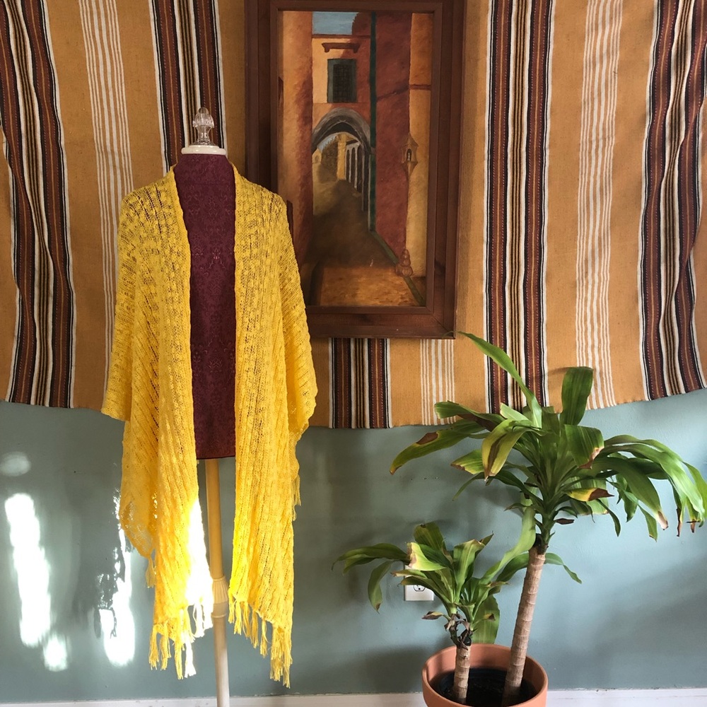 Crochet Shawl Wrap - Picture 1 of 5